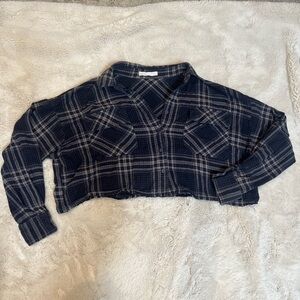 Cropped flannel